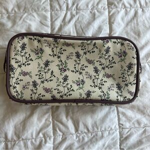 Stoney Clover Lane Small Pouch with Cotswold Floral Design